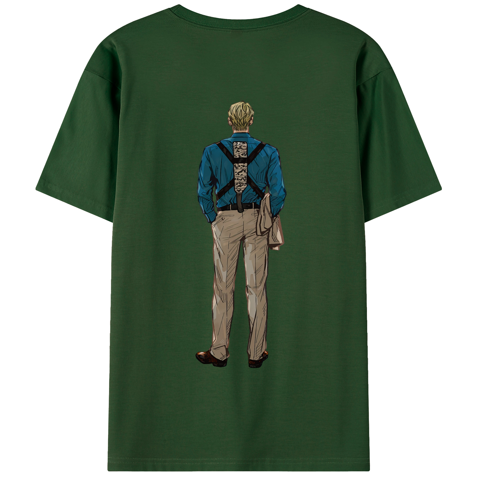 （画像用） 呪術廻戦 Jujutsu Kaisen 綿100％半袖Tシャツ（背面プリント）